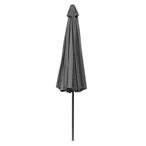 Parasol ogrodowy duży 3 m skośny łamany z korbą szary MultiGarden Parasol ogrodowy duży 3 m skośny łamany z korbą szary MultiGarden
