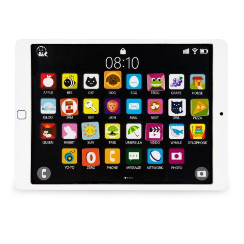 Drewniany tablet edukacyjny tablica magnetyczna kredowa ECOTOYS Drewniany tablet edukacyjny tablica magnetyczna kredowa ECOTOYS
