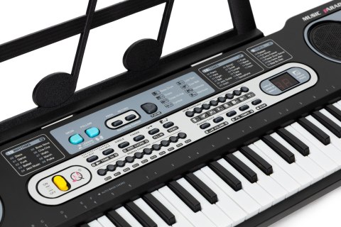 Duży keyboard pianino z mikrofonem dla dzieci + zasilacz Duży keyboard pianino z mikrofonem dla dzieci + zasilacz