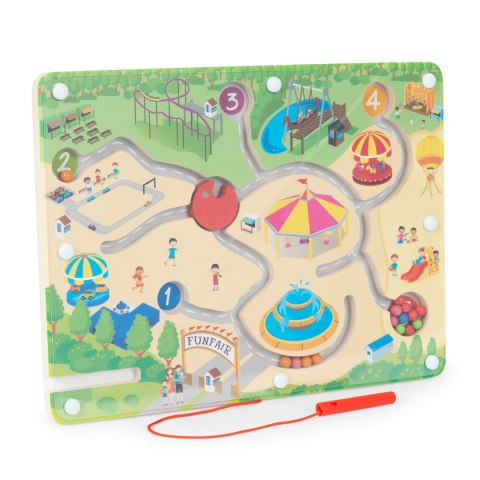 Gra labirynt magnetyczny układanka dla dzieci ECOTOYS Gra labirynt magnetyczny układanka dla dzieci ECOTOYS
