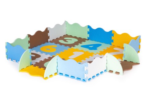 Mata piankowa edukacyjna kojec puzzle podkład dla dzieci Mata piankowa edukacyjna kojec puzzle podkład dla dzieci
