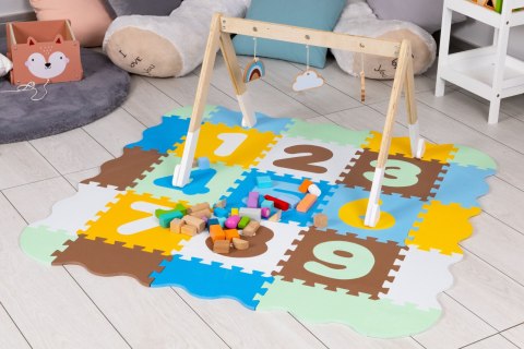 Mata piankowa edukacyjna kojec puzzle podkład dla dzieci Mata piankowa edukacyjna kojec puzzle podkład dla dzieci