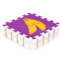 Mata piankowa dla dzieci owoce puzzle 9 elementów 86x86cm IPLAY