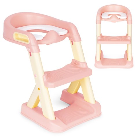 Nakładka na toaletę ze schodkami drabinką dla dzieci ECOTOYS Nakładka na toaletę ze schodkami drabinką dla dzieci ECOTOYS