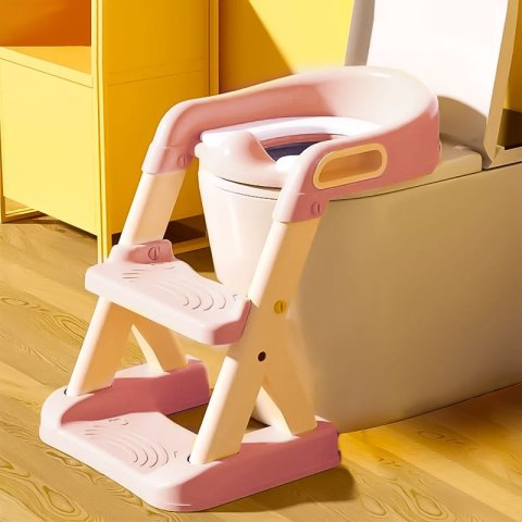Nakładka na toaletę ze schodkami drabinką dla dzieci ECOTOYS Nakładka na toaletę ze schodkami drabinką dla dzieci ECOTOYS