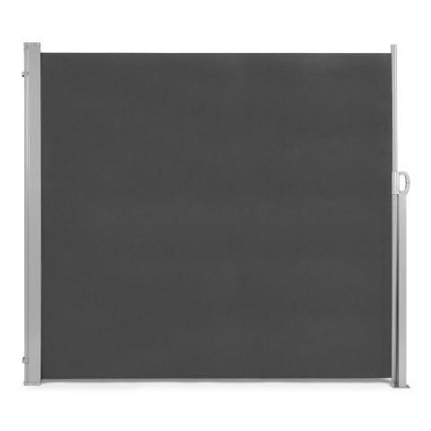 Składana markiza 300x180 cm boczna roleta parawan do ogrodu na taras antracyt MultiGarden Składana markiza 300x180 cm boczna roleta parawan do ogrodu na taras antracyt MultiGarden