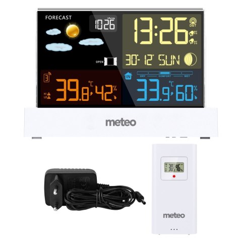 Stacja pogodowa METEO SP110B z DCF biała Stacja pogodowa METEO SP110B z DCF biała