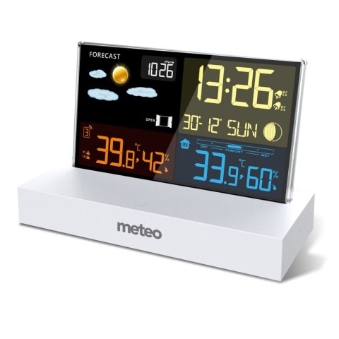 Stacja pogodowa METEO SP110B z DCF biała Stacja pogodowa METEO SP110B z DCF biała