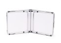 Stolik turystyczny stół składany kemping biały blat 120x60 cm MultiGarden