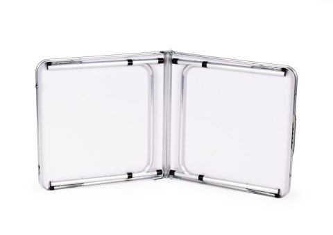 Stolik turystyczny stół składany kemping biały blat 120x60 cm MultiGarden Stolik turystyczny stół składany kemping biały blat 120x60 cm MultiGarden