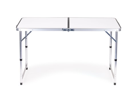 Stolik turystyczny stół składany kemping biały blat 120x60 cm MultiGarden Stolik turystyczny stół składany kemping biały blat 120x60 cm MultiGarden