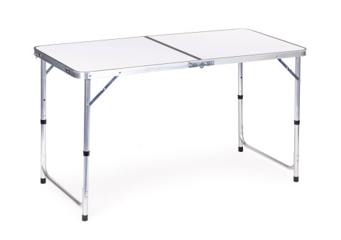 Stolik turystyczny stół składany kemping biały blat 120x60 cm MultiGarden Stolik turystyczny stół składany kemping biały blat 120x60 cm MultiGarden