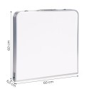 Stolik turystyczny stół składany kemping biały blat 120x60 cm MultiGarden