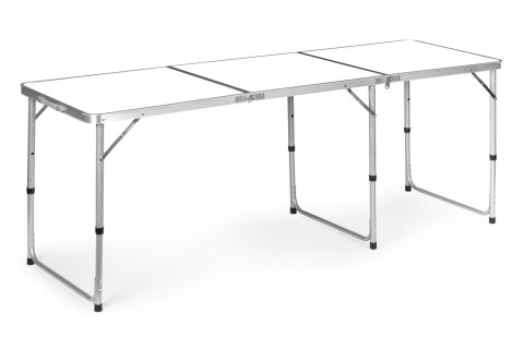 Stolik turystyczny stół składany kemping biały blat 180x60 cm MultiGarden Stolik turystyczny stół składany kemping biały blat 180x60 cm MultiGarden