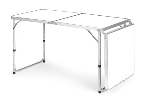 Stolik turystyczny stół składany kemping biały blat 180x60 cm MultiGarden Stolik turystyczny stół składany kemping biały blat 180x60 cm MultiGarden