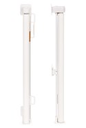Bramka barierka roleta 150 cm ochronna zabezpieczająca na schody i drzwi - beżowa ECOTOYS