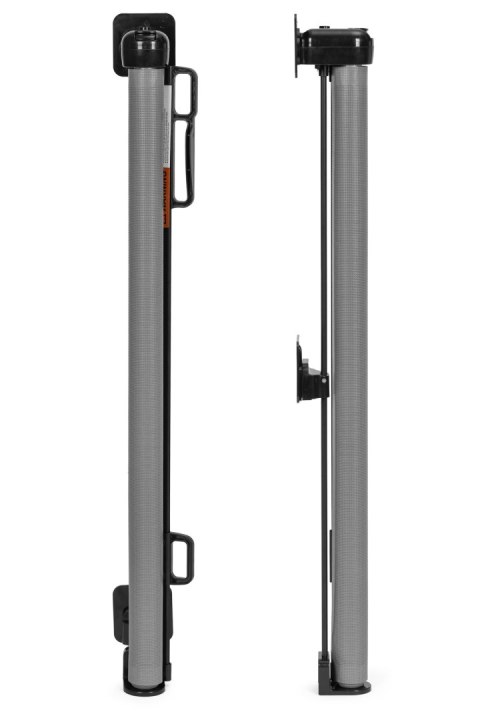Bramka barierka roleta 150 cm ochronna zabezpieczająca na schody i drzwi - szara ECOTOYS Bramka barierka roleta 150 cm ochronna zabezpieczająca na schody i drzwi - szara ECOTOYS
