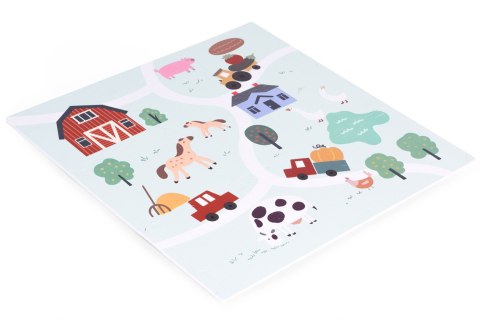 Duża mata piankowa EVA dla dzieci Farma 90,5x90,5 cm 21 el. ECOTOYS Duża mata piankowa EVA dla dzieci Farma 90,5x90,5 cm 21 el. ECOTOYS