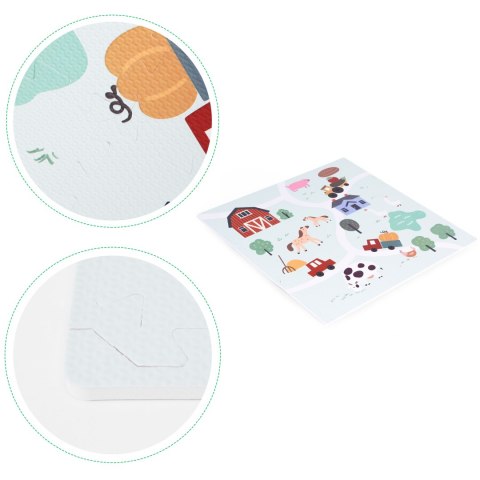 Duża mata piankowa EVA dla dzieci Farma 90,5x90,5 cm 21 el. ECOTOYS Duża mata piankowa EVA dla dzieci Farma 90,5x90,5 cm 21 el. ECOTOYS