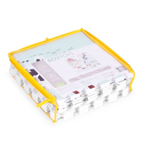 Duża mata piankowa EVA dla dzieci Farma 90,5x90,5 cm 21 el. ECOTOYS Duża mata piankowa EVA dla dzieci Farma 90,5x90,5 cm 21 el. ECOTOYS