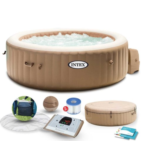 Nadmuchiwane jacuzzi hydromasaż 4 os. 196x71 cm akcesoria premium INTEX 28426 Nadmuchiwane jacuzzi hydromasaż 4 os. 196x71 cm akcesoria premium INTEX 28426