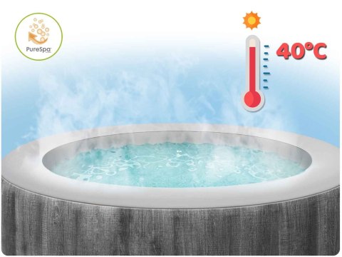 Nadmuchiwanejacuzzi hydromasaż 4 os. 196x71 cm WIFI akcesoria premium INTEX 28440 Nadmuchiwanejacuzzi hydromasaż 4 os. 196x71 cm WIFI akcesoria premium INTEX 28440