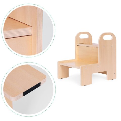 Pomocnik kuchenny kitchen helper schodki dla dzieci sklejka ECOTOYS Pomocnik kuchenny kitchen helper schodki dla dzieci sklejka ECOTOYS
