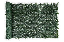 Sztuczny bluszcz żywopłot 300x100 cm zielona osłona na balkon maskująca
