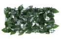 Sztuczny bluszcz żywopłot 300x100 cm zielona osłona na balkon maskująca