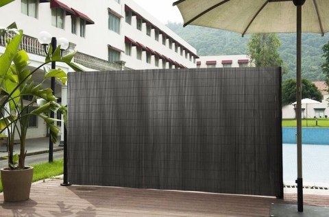 Dwustronna mata bambusowa 100x500 cm na balkon taras ogrodzenie antracyt MultiGarden Dwustronna mata bambusowa 100x500 cm na balkon taras ogrodzenie antracyt MultiGarden