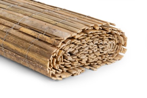 Dwustronna mata bambusowa 150x300 cm na balkon taras ogrodzenie naturalna MultiGarden Dwustronna mata bambusowa 150x300 cm na balkon taras ogrodzenie naturalna MultiGarden