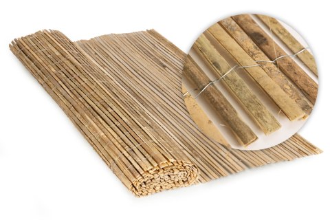 Dwustronna mata bambusowa 150x300 cm na balkon taras ogrodzenie naturalna MultiGarden Dwustronna mata bambusowa 150x300 cm na balkon taras ogrodzenie naturalna MultiGarden