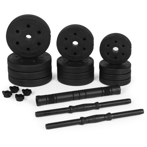 Hantle regulowane 2x10 kg sztanga zestaw 20 kg gryf Hantle regulowane 2x10 kg sztanga zestaw 20 kg gryf