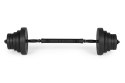 Hantle regulowane 2x20 kg sztanga zestaw 40 kg gryf kettlebell