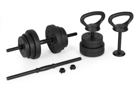 Hantle regulowane 2x20 kg sztanga zestaw 40 kg gryf kettlebell Hantle regulowane 2x20 kg sztanga zestaw 40 kg gryf kettlebell