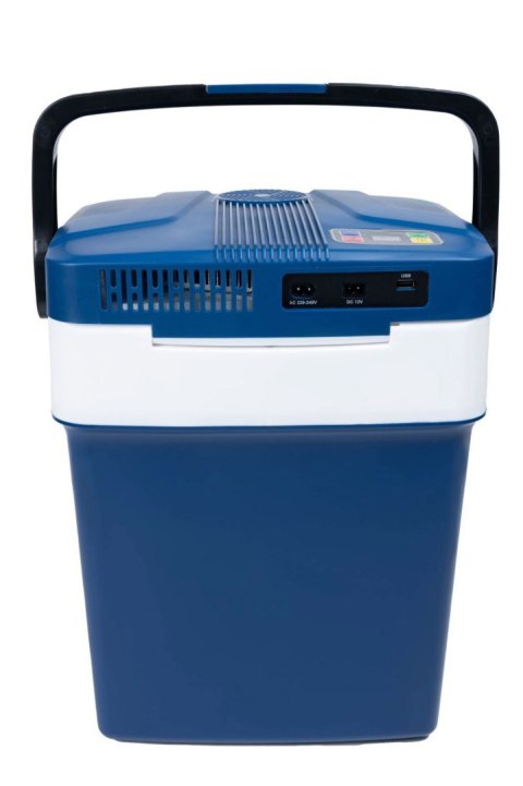 Lodówka turystyczna przenośna samochodowa 29L 220-240V DC12V funkcja grzania wkład gratis niebieska Lodówka turystyczna przenośna samochodowa 29L 220-240V DC12V funkcja grzania wkład gratis niebieska