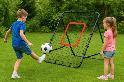 Rebounder do piłki nożnej trenażer piłkarski bramka do odbijania piłki 100x100 cm MultiGarden Rebounder do piłki nożnej trenażer piłkarski bramka do odbijania piłki 100x100 cm MultiGarden