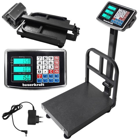 Waga elektroniczna 200 kg magazynowa sklepowa platformowa towarowa przemysłowa LCD Waga elektroniczna 200 kg magazynowa sklepowa platformowa towarowa przemysłowa LCD