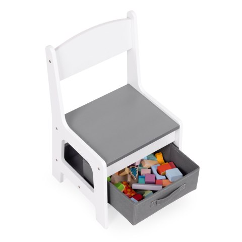 Zestaw mebli dla dzieci stolik + 2 krzesła tablica kredowa ECOTOYS Zestaw mebli dla dzieci stolik + 2 krzesła tablica kredowa ECOTOYS