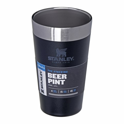 Stanley kubek do piwa termiczny ADVENTURE - MATTE BLACK 0,47L Stanley kubek do piwa termiczny ADVENTURE - MATTE BLACK 0,47L