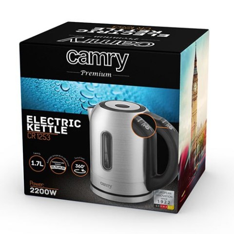 CR 1253 Czajnik metalowy 1,7 l reg. temp. CR 1253 Czajnik metalowy 1,7 l reg. temp.