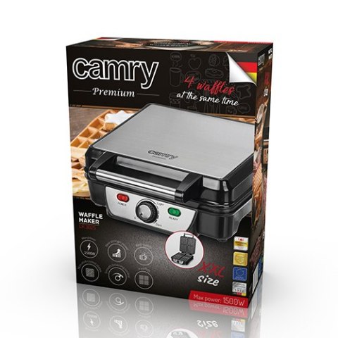 CR 3025 Gofrownica 1500 w CR 3025 Gofrownica 1500 w
