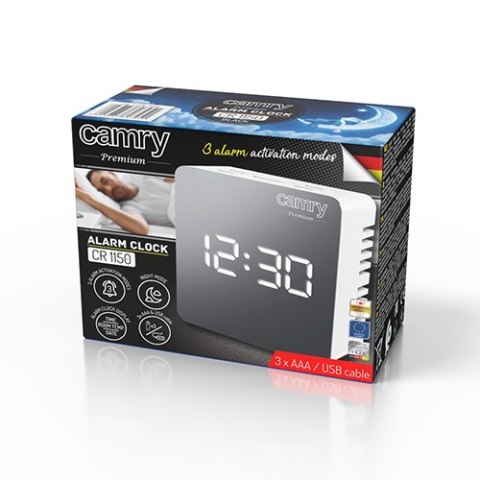 CR 1150 white Budzik led CR 1150 white Budzik led