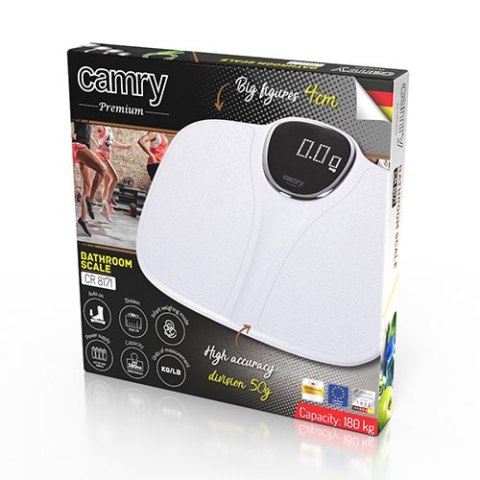 CR 8171 white Waga łazienkowa z funkcją ważenia niemowląt CR 8171 white Waga łazienkowa z funkcją ważenia niemowląt