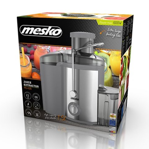 MS 4126 grey Sokowirówka 600w MS 4126 grey Sokowirówka 600w