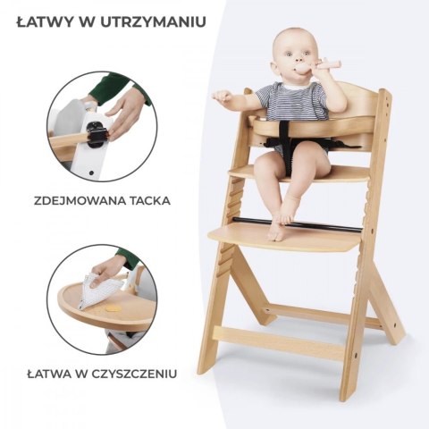Krzesełko do karmienia enock natural Krzesełko do karmienia enock natural