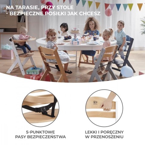 Krzesełko do karmienia enock natural Krzesełko do karmienia enock natural