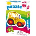 Pierwsze puzzle, pojazdy