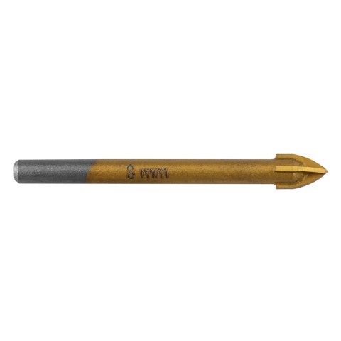 Wiertło uniwersalne TiN, 8 mm Wiertło uniwersalne TiN, 8 mm