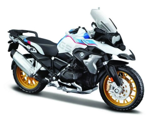 Model metalowy motocykl bmw r 1250 gs z podstawką 1/18 Model metalowy motocykl bmw r 1250 gs z podstawką 1/18